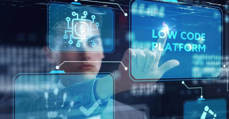 Low-Code Development in Banking: Speed, Simplicity, and Scale.